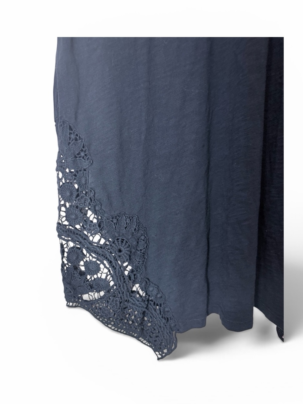 Anthropologie Mododoc Los Angeles Maxi Dress with Lace Detail Large - Picture 3 of 6